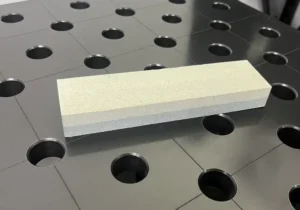 OIl stone for smoothing high spots