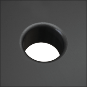 Nitriding Hole Closeup